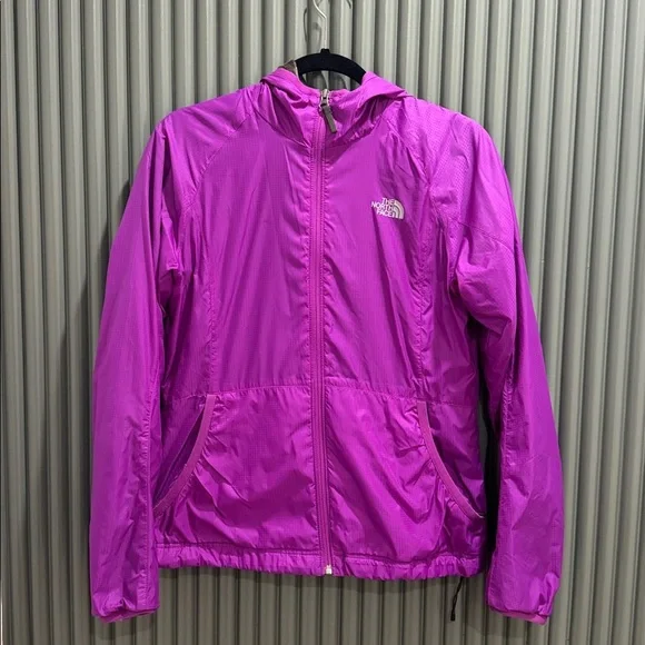 North Face Magenta water Proof Jacket with ultra soft lining - Picture 3 of 12